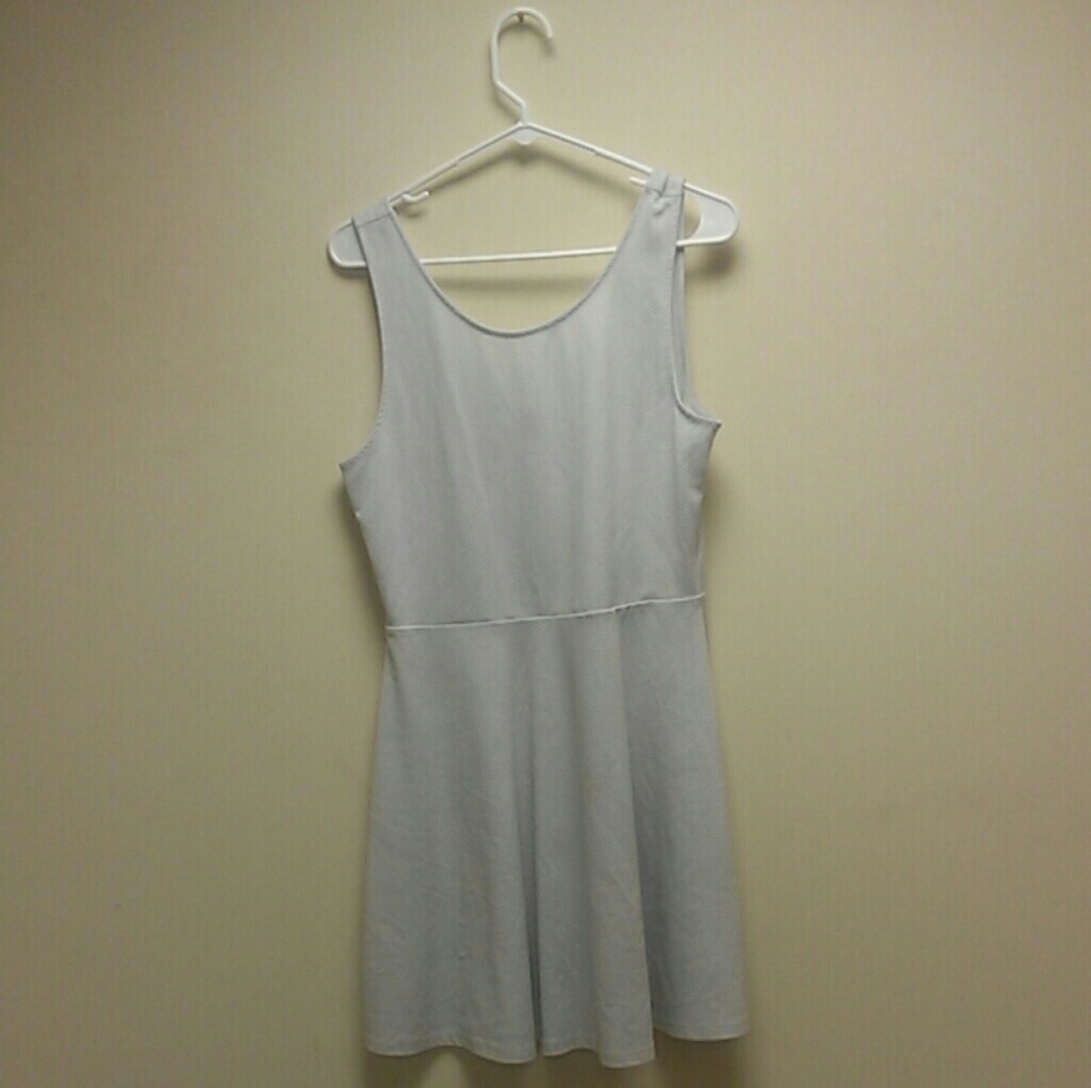 White Knee High Dress